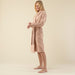 Zigzag Women Bathrobe DARK SOMON