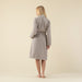 Zigzag Women Bathrobe Mink