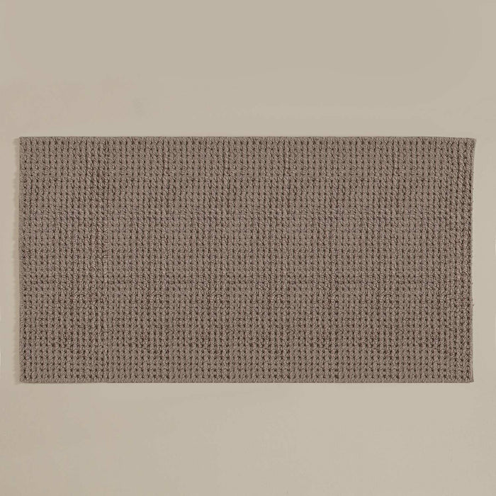 Texture Grıd Bathmat 70x130 cm Beige