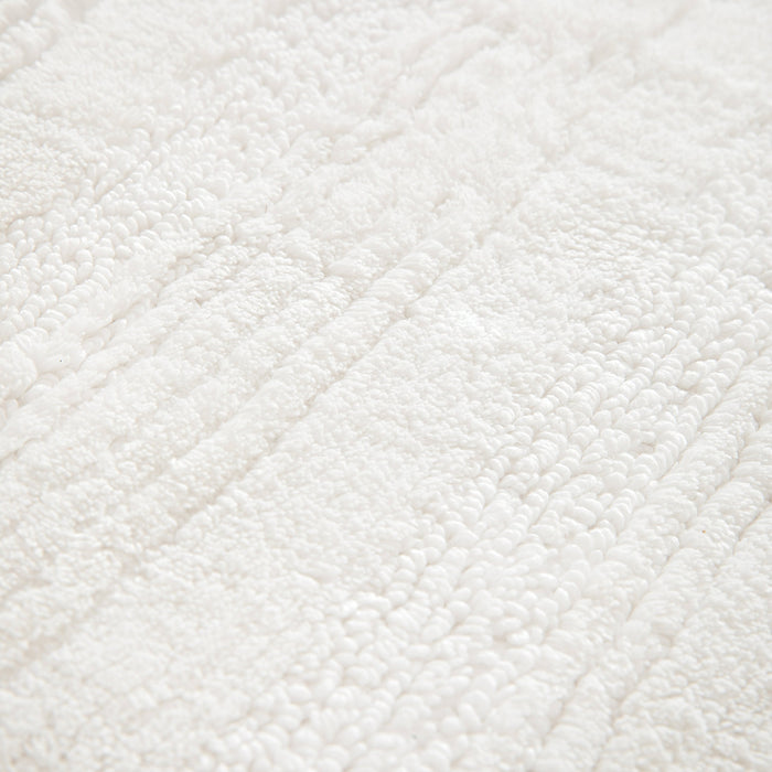 Nancy Bath Mat 40x60 cm White
