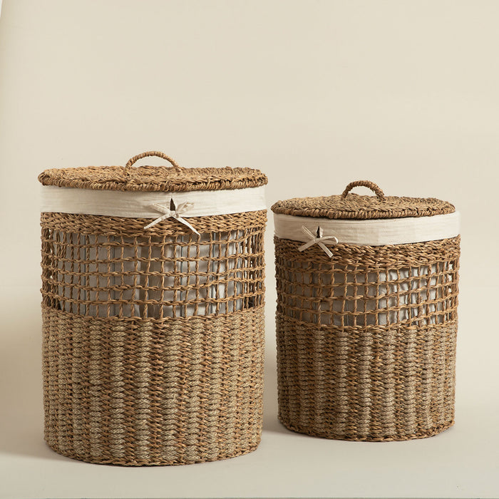 Mikadino Laundry Basket L Natural