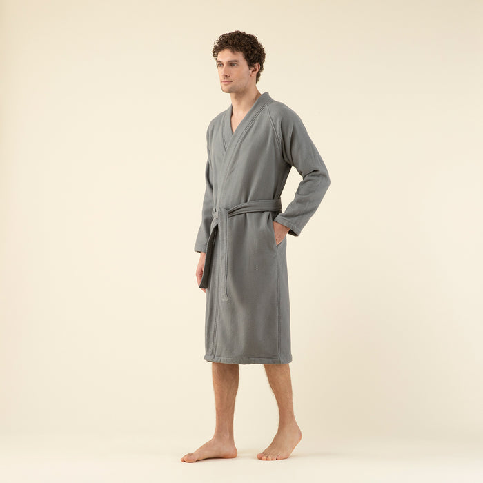 Sobeska Men BathRobe Anthracite