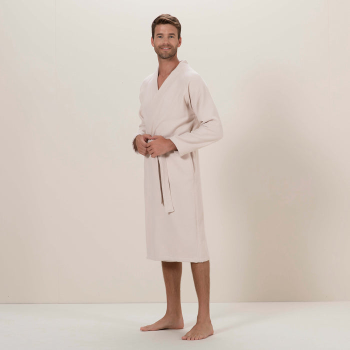 Sobeska Men BathRobe Beige