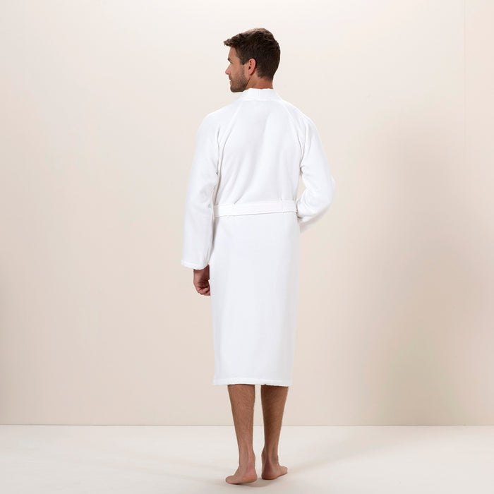 Sobeska Men BathRobe White