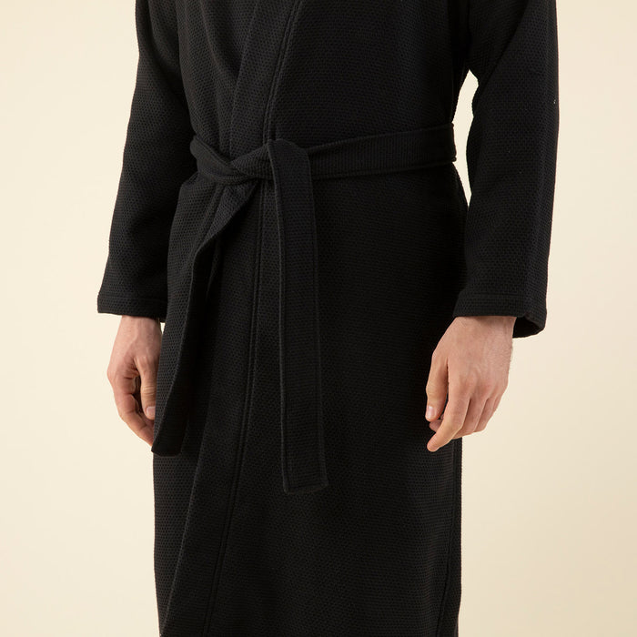 Sobeska Men BathRobe Black