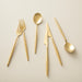 Elina 18 Pieces Dessert  Cutlery Set Shiny Gold