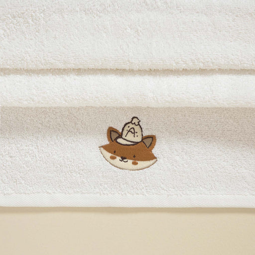 Bear %100 Cotton Baby Hand Towel White