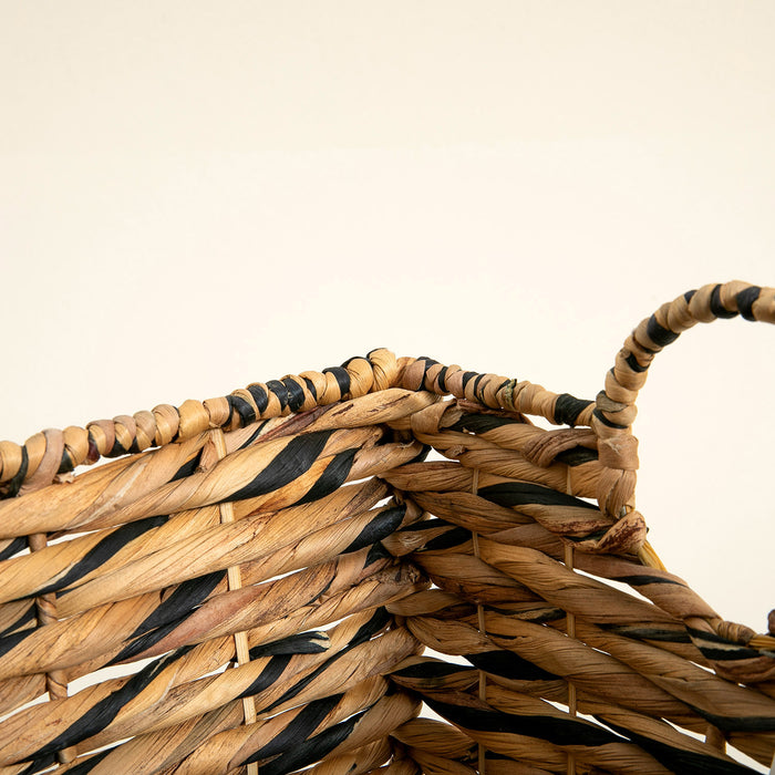 Elton Basket NATURAL/BLACK