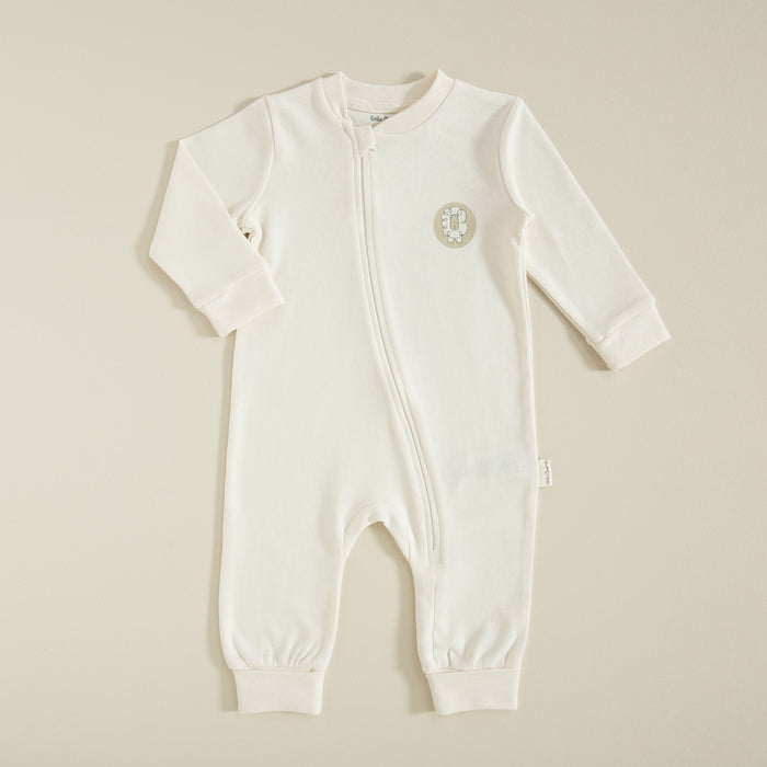 Organic Jumpsuit Ecru