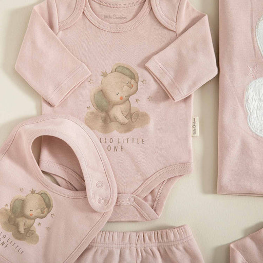 Elephant Newborn Gift Set (50 CM) Powder