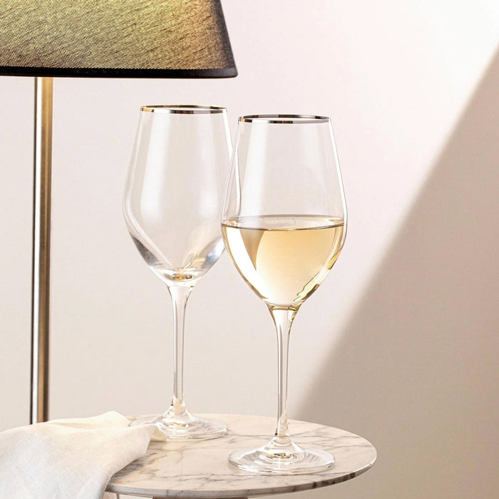 Chamonix White Wine Glass Silver STANDART