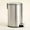 Belgi Waste Bin 12  Lt Silver