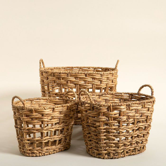 Lizbon  Basket M Natural