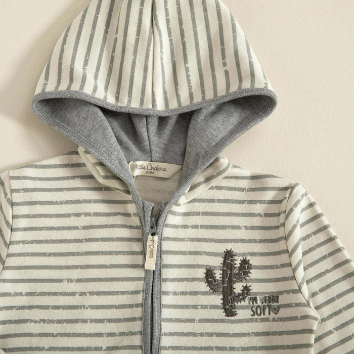 Kaktus Hooded Jumpsuit Grey Melange