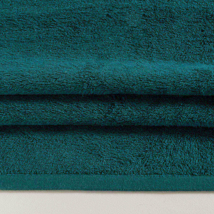 Solid Bamboo Hand Towel 30x50 cm Green