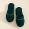 Solid Unisex Slippers Green