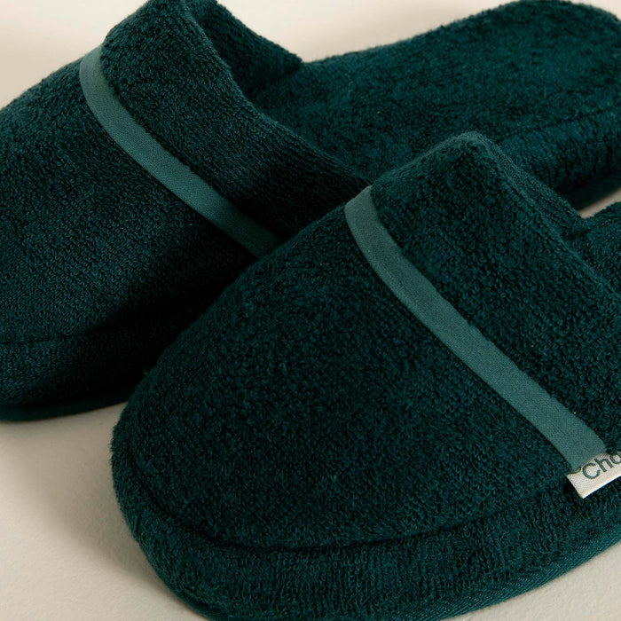 Solid Unisex Slippers Green