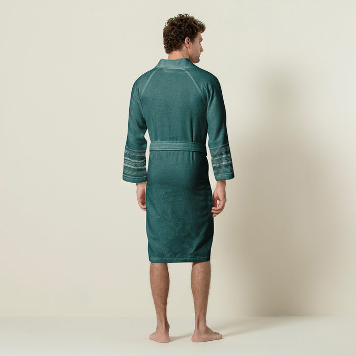 Derin Bamboo Unisex Bathrobe Green