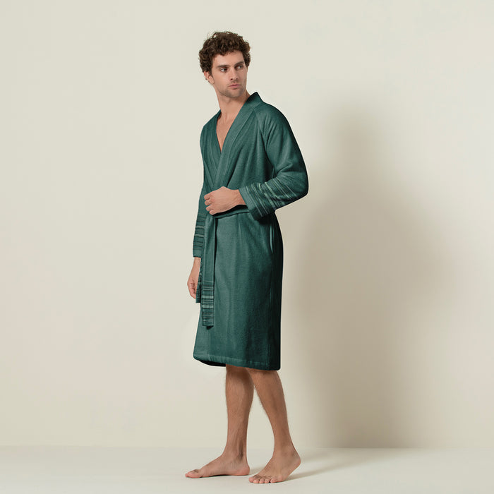 Derin Bamboo Unisex Bathrobe Green