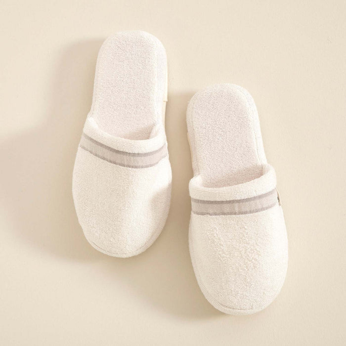 Derin Unisex Slippers Ecru-Beige