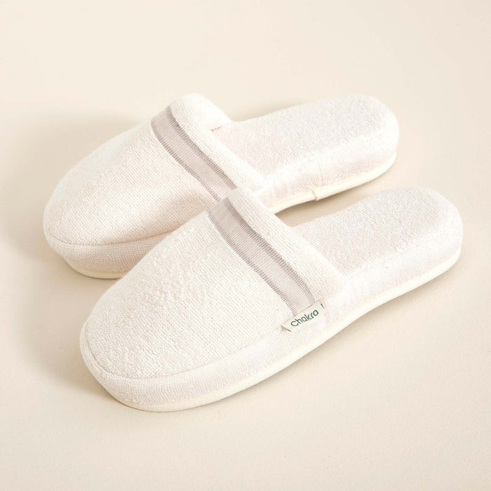 Derin Unisex Slippers Ecru-Beige