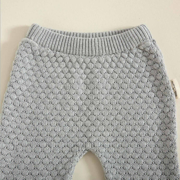 Triko Pants Grey Melange