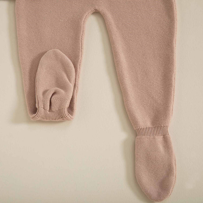 Triko Sweater Pants Set Pink