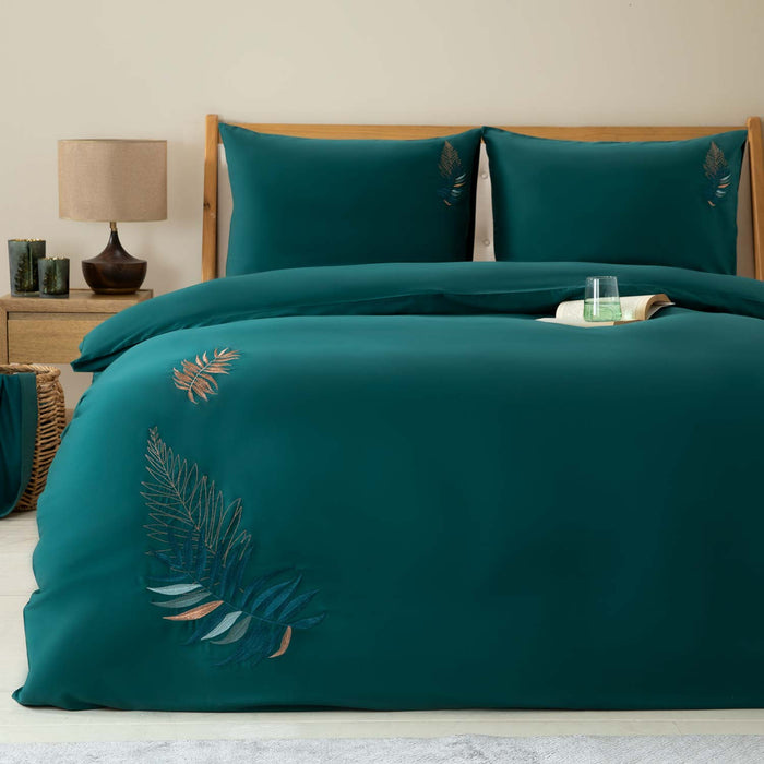 Ruth Duvet Cover Set Single Size 160x220 cm Green