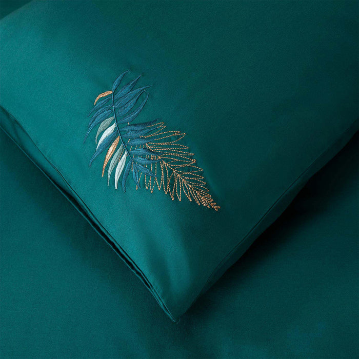 Ruth Duvet Cover Set Single Size 160x220 cm Green