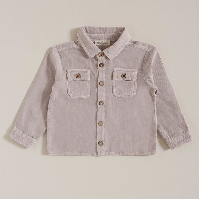 Baby Bear  Shirt With Pocket Beige