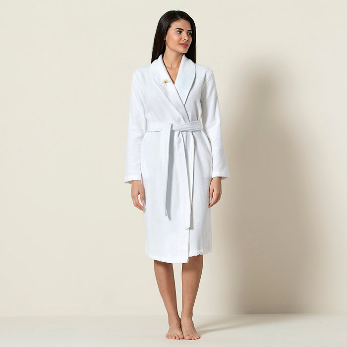 Ianca Women Bathrobe White