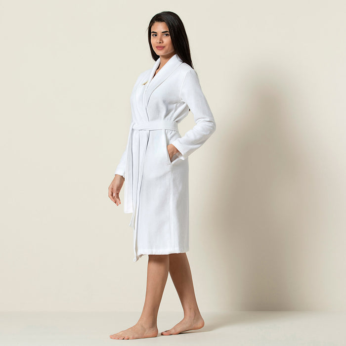 Ianca Women Bathrobe White