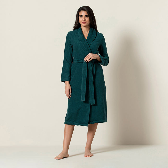 Kael Women Bathrobe Green