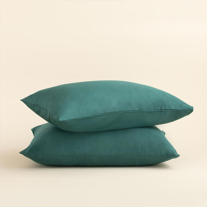 Classic Bamboo Cotton Pillowcase 50x70 cm Green