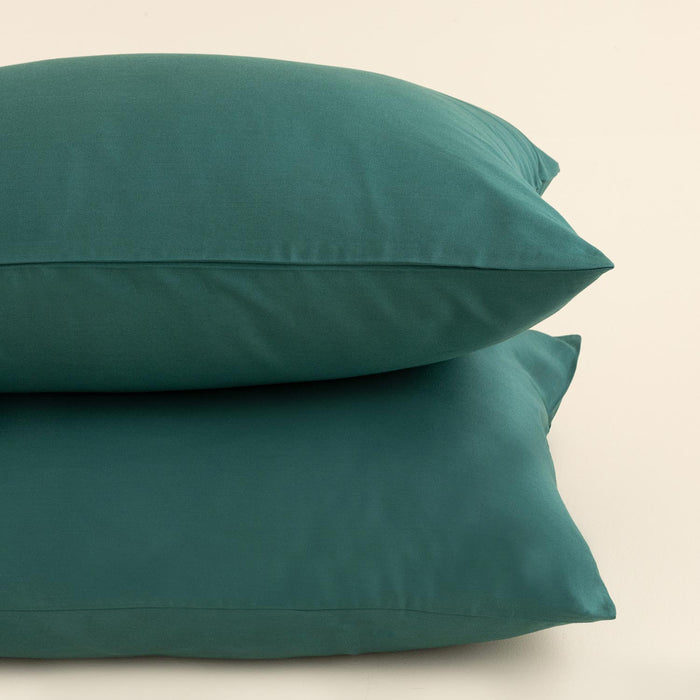 Classic Bamboo Cotton Pillowcase 50x70 cm Green