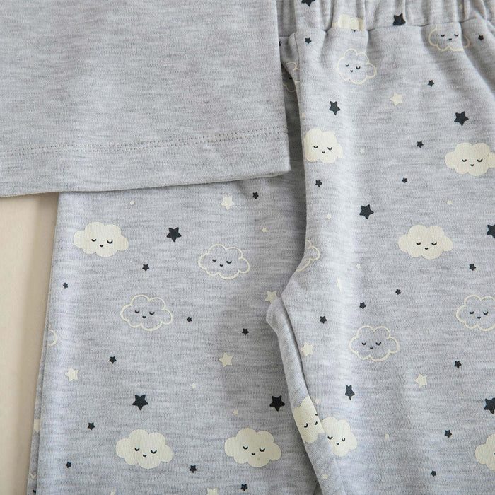 Pijama Set Grey Melange