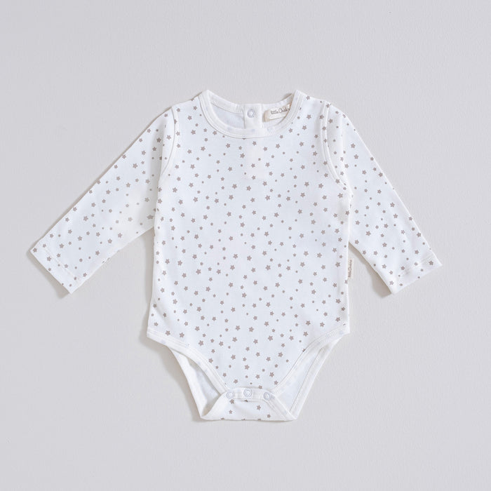 Party Star Printed Body Ecru