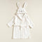 Baloon Bathrobe With Hoodie Ecru