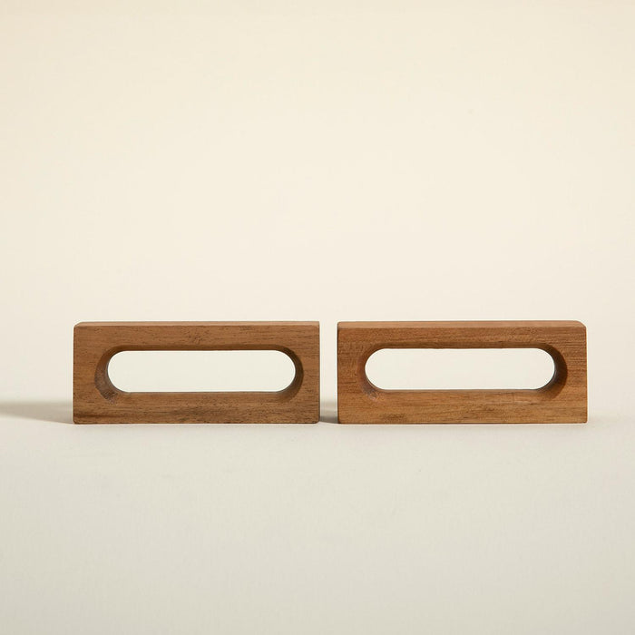 Rectangle Napkin Ring Set of 2 STANDART