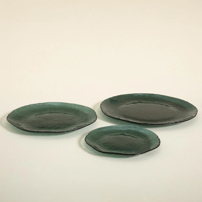 Dune Plate 28 cm Transparent