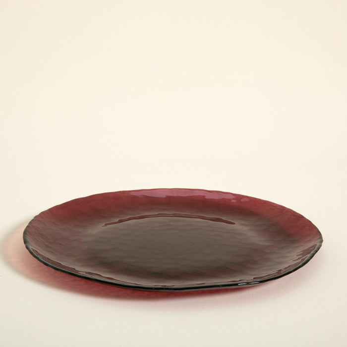 Dune Platter 33 Cm Bordeaux