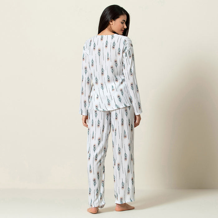 Allegra Pyjamas Set White