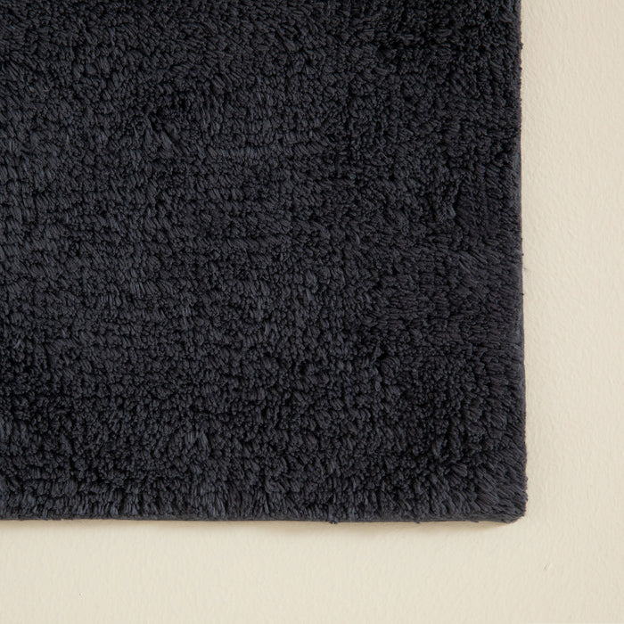 Bamboo Solid BathMat 70x130 cm Anthracite