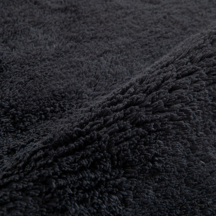 Bamboo Solid BathMat 70x130 cm Anthracite