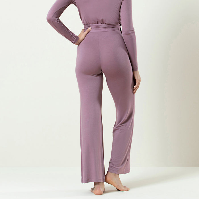 Loose Cut Trousers Grape