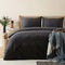 Alana Duvet Cover Set Double Size 200x220 cm Anthracite