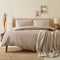 Alana Duvet Cover Set Double Size 200x220 cm Stone