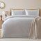 Alana Duvet Cover Set Single Size 160x220 cm Cool Grey