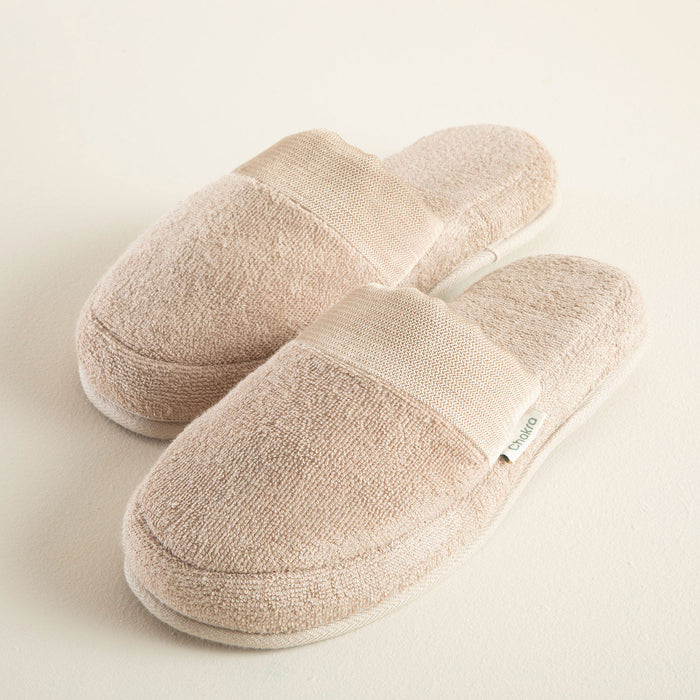 Floss Unisex Bathroom Slipper Beige