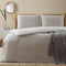 Bettie Duvet Cover Set Single Size 160x220 cm White/Cool Grey